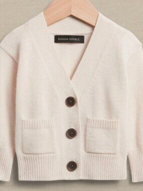 Banana Republic Baby (BR baby) - SAGE Button-Up Cardigan. Sz. 3-6 mos. NWOT.